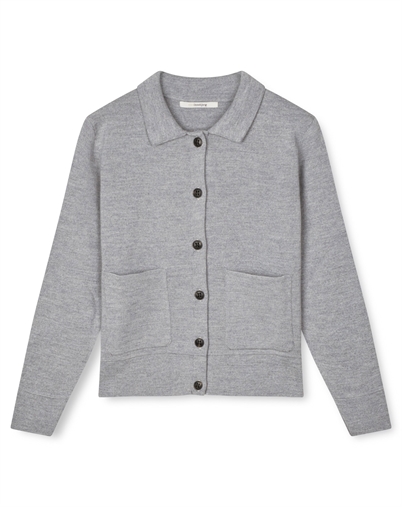 Sibin Linnebjerg - Kaja Cardigan - Melange Grey